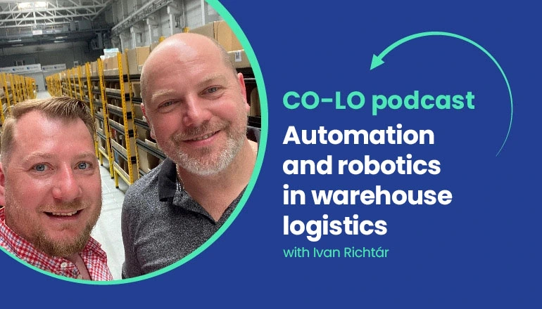 CEO Ivan Richtár, in an interview about robotic warehouses and the future of e-commerce